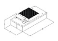 Envirco® MAC 10® LEAC 900 Cubic Feet per Minute (ft³/min) Maximum Air Flowrate Fan Filter Unit